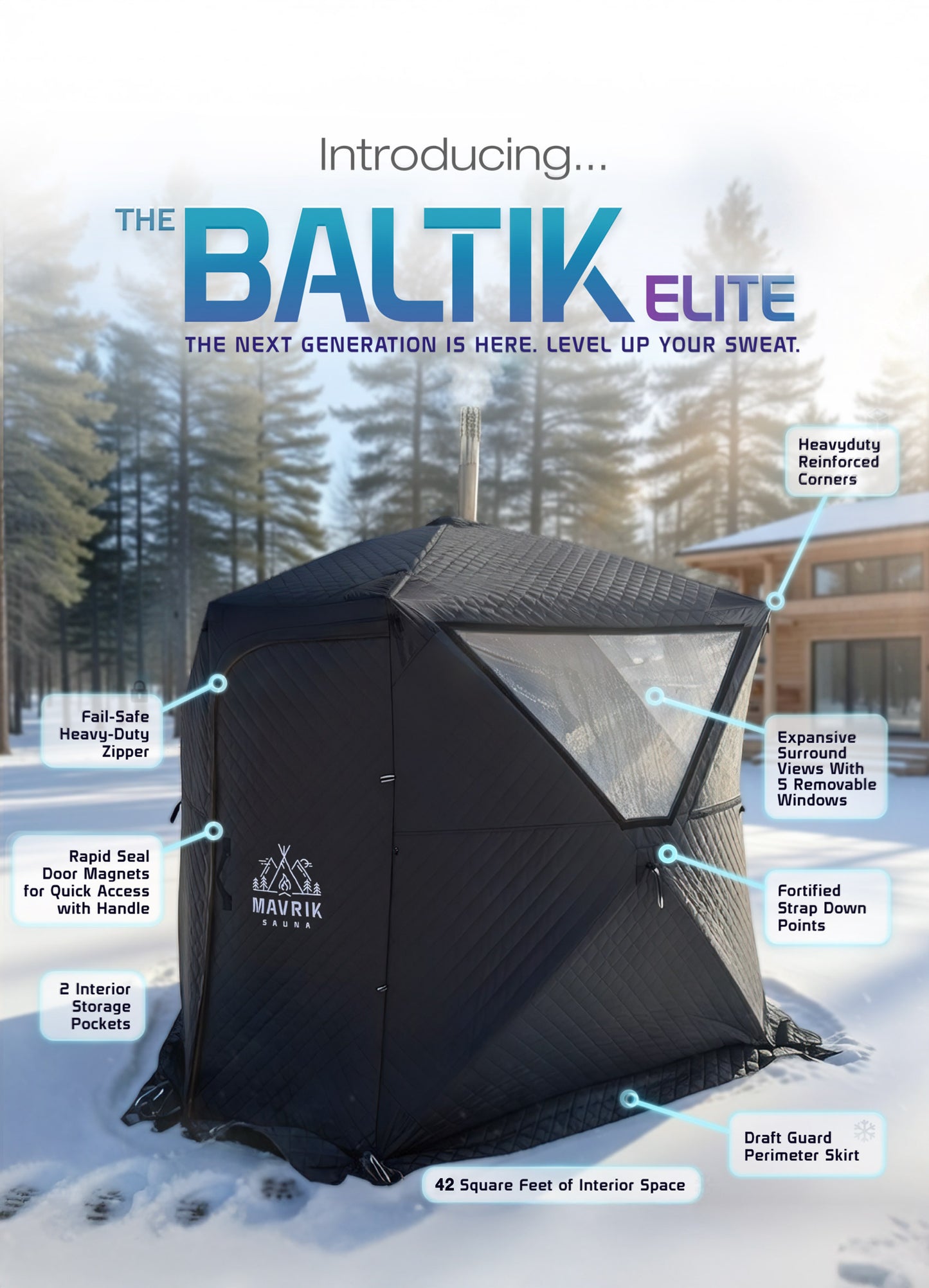 Baltik Elite Sauna Tent